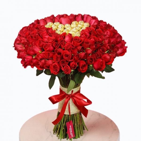 Chocolate Mega Bouquet Elegant Floral Design - Rosesland USA