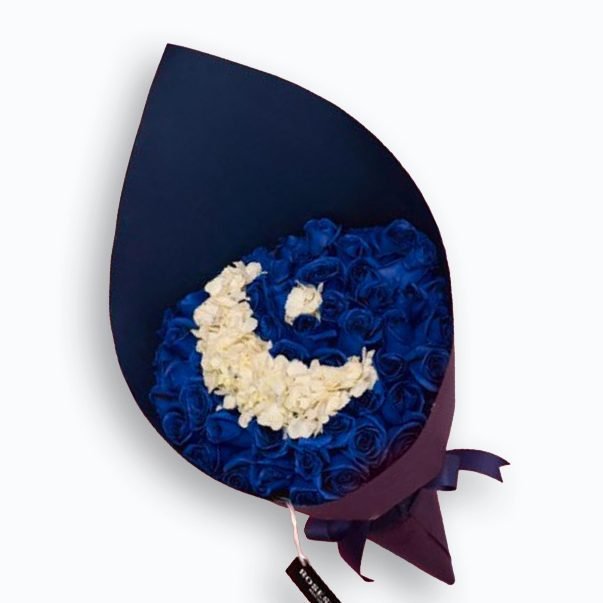 To Moon and back Rose Arrangement - Rosesland USA