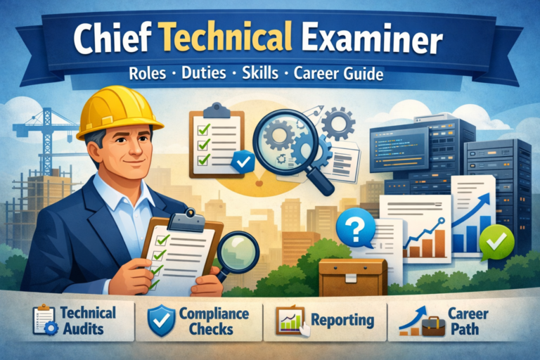 chief technical examiner