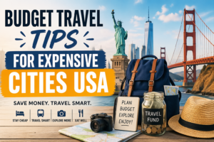 budget travel tips expensive cities usa
