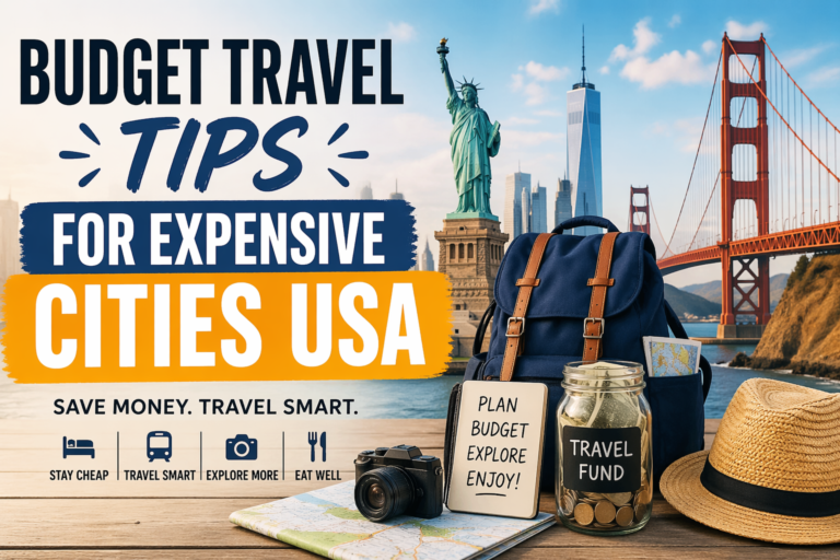 budget travel tips expensive cities usa